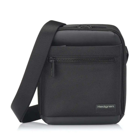 Hedgren APP Men''s Vertical Crossover 7" Tablet Pouch with RFID - Black