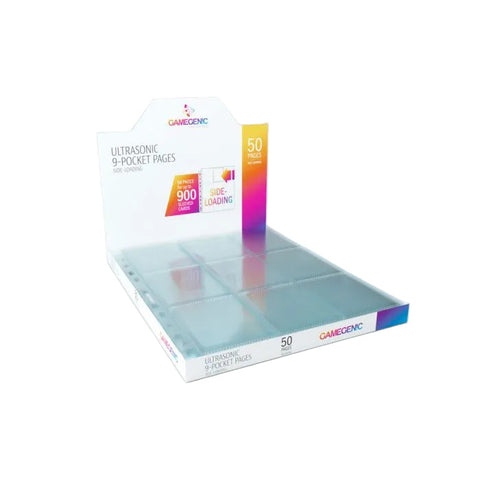 Gamegenic Ultrasonic 9 Pocket Pages Sideloading Display