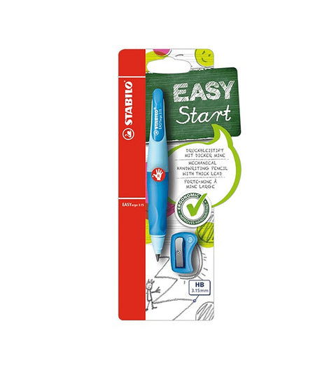 Stabilo EasyErgo Assist Hand Writing Pencil with Sharpener Right Hand (Blue)