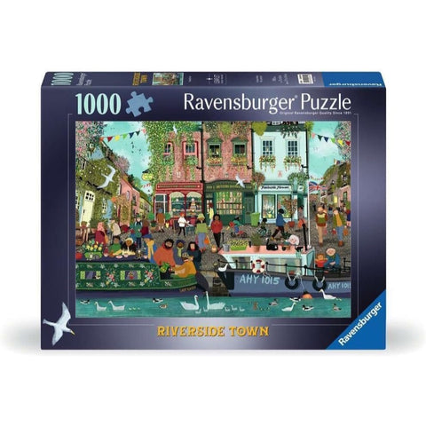 Ravensburger 1000pc Riverside Town Puzzle