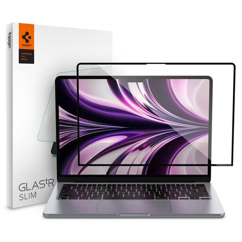 Spigen MacBook Air 13" 2026/2025/2024/2022 (M5/M4/M3/M2) GLAS.tR Slim Glass Screen Protector 1PC (Clear)