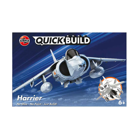 Airfix Harrier Jet Plastic Quickbuild Plastic Model Kit