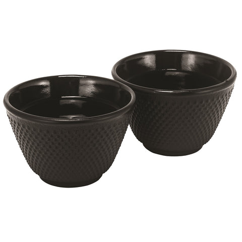 Avanti Hobnail Cast Iron Tea Cups Set of 2