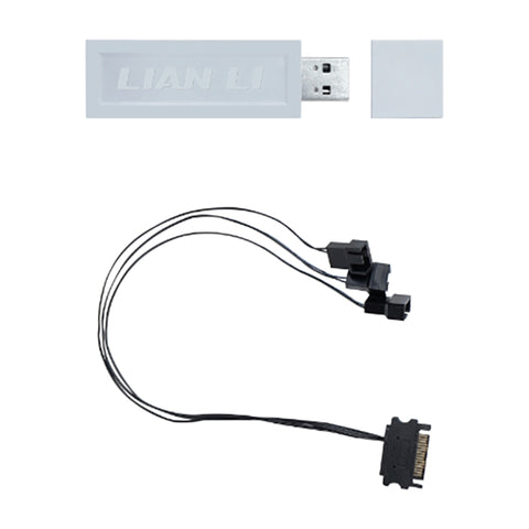 Lian Li RF 2.4 GHz Wireless Controller Kit (White)