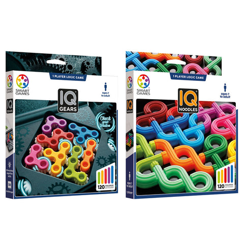 Smart Games IQ Gears & Noodles Logic Puzzle Game