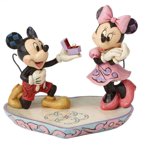 Jim Shore Disney Traditions - Mickey and Minnie Mouse - A Magical Moment
