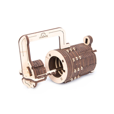 UGears Combination Lock Mechanical 3D Puzzle DIY Model Kit