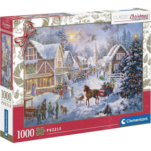 Clementoni Puzzle Getting Ready For Christmas 1,000 Pieces