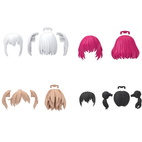 Bandai 30ms Option Hair Style Parts Vol.10 All 4 Types