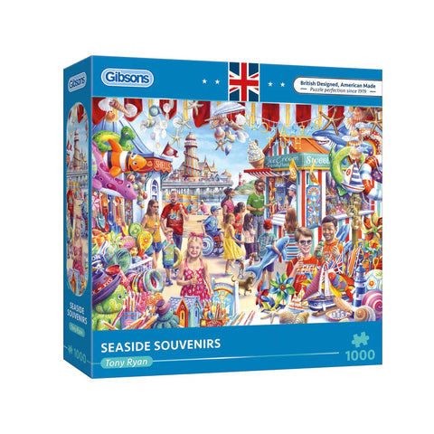 Gibsons 1000pc Seaside Souvenirs Puzzle