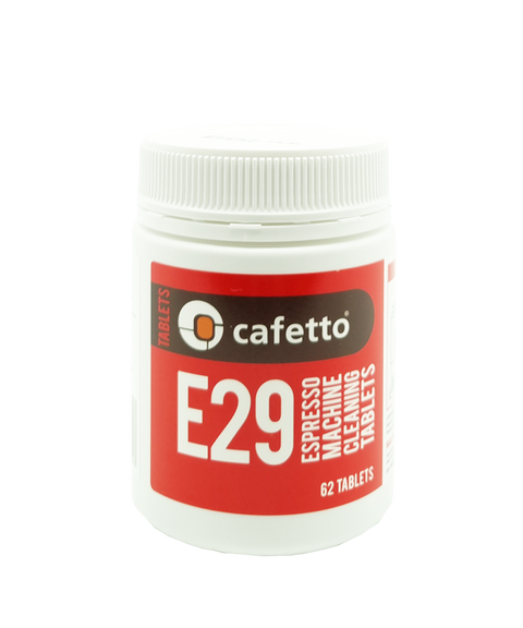 Cafetto E29 Espresso Machine Cleaning Tablets - 62 Tablets