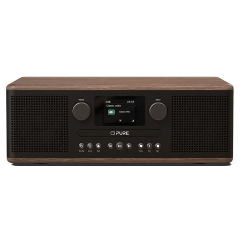 Pure Classic C-D6 DAB+/FM Radio - Coffee Black