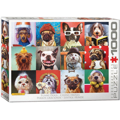 Eurographics 1000-Pieces Funny Dogs Puzzle
