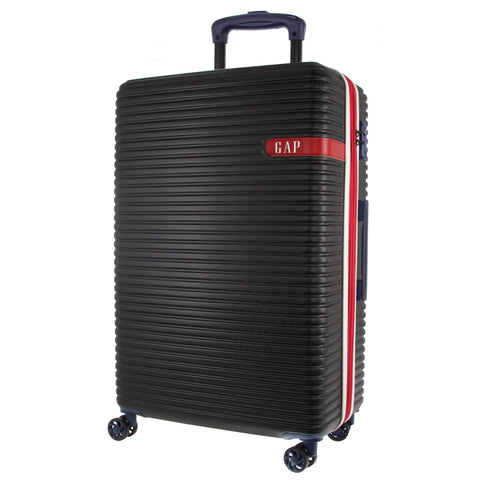 GAP Hard-Shell 4-Wheel Suitcase TSA Lock Medium Luggage 67cm Black