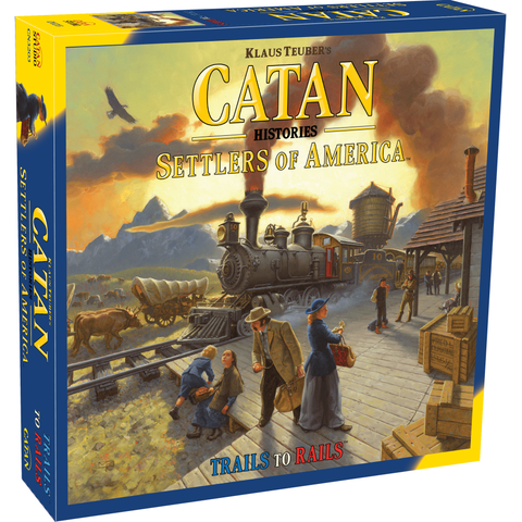 Catan Studio Catan Histories Settlers of America Trails to Rails Game