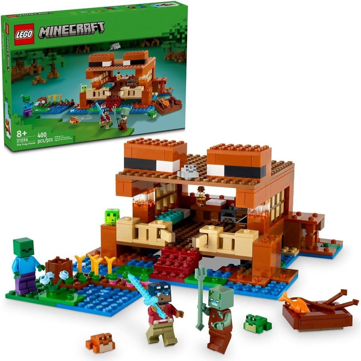 LEGO 21256 The Frog House Minecraft JB Hi-Fi
