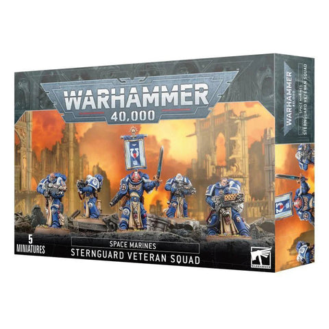 Games Workshop Warhammer 40K Space Marines Sternguard Veteran Squad