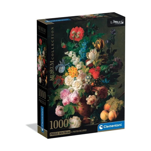 Clementoni 1000pc Museum Collection Puzzle Van Dal Flower Vase