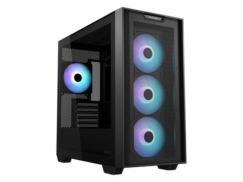 Asus A21 Plus Mesh Front Micro-ATX Case - Black