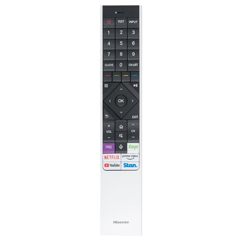 Hisense Smart Replacement TV Remote (T285172 ERF6E64H)