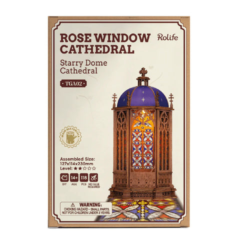 Robotime DIY Window Starry Dome Cathedral