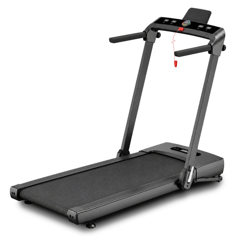 Powertrain V300 3.0HP Foldable 2-in-1 Walking Pad Treadmill with Auto Incline 14kph Under Desk Running Machine