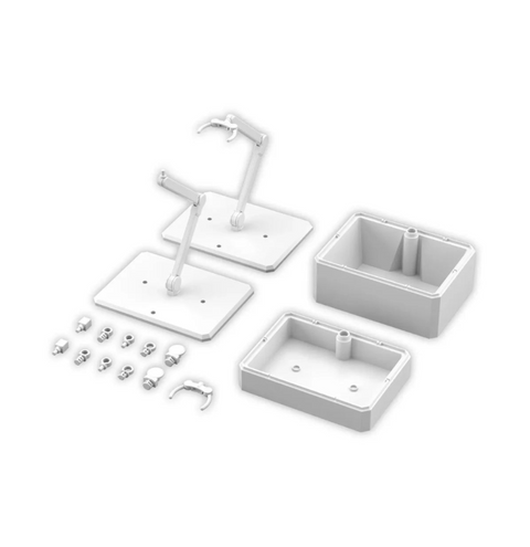 Bandai Action Base 7 and Option Box (White)