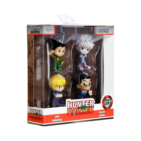 Jada 4pc Hunter x Hunter Gon and Others 2.5" MetalFig Metal Figures/Miniatures