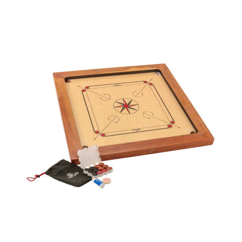Jenjo Games Plywood Championship Carrom Board - 87cm (74cm Play Area)