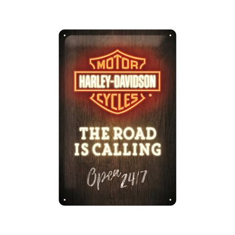 Nostalgic-Art 20x30cm Medium Metal Wall Hanging Sign Plaque Harley-Davidson