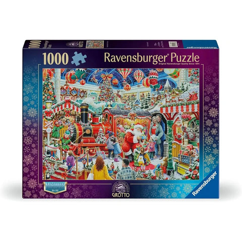 Ravensburger 1000pc Santa's Steam Train Grotto Puzzle