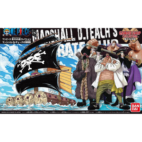 Bandai One Piece Grand Ship Collection Marshall D. Teach's Ship Model Kit