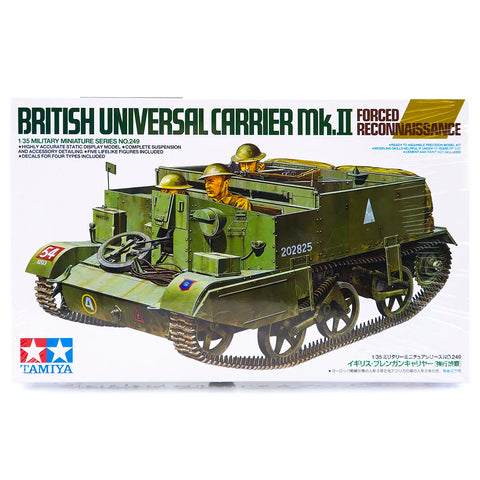 Tamiya 1/35 British Mk.II Universal Carrier Scaled Plastic Model Kit