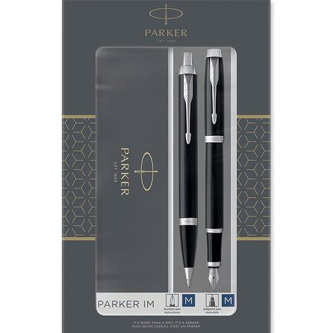 Parker IM Duo Pen Set - Ballpoint Fountain