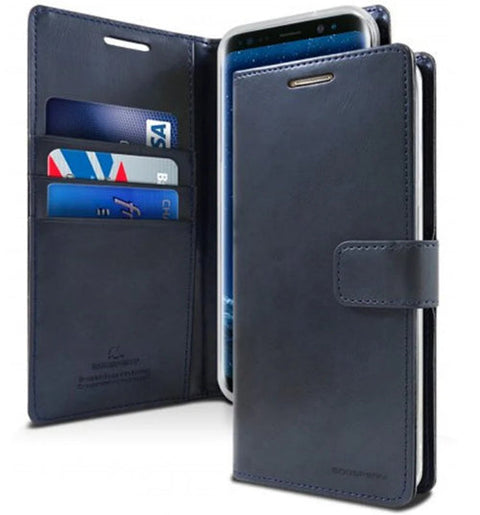 Goospery Magsafe Bluemoon Diary for Galaxy S24 FE - Navy