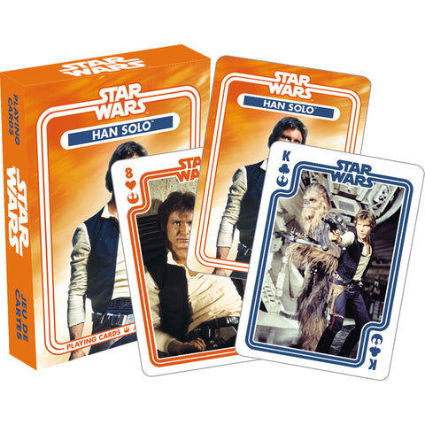 Aquarius 54-Pieces Star Wars Han Solo Playing Cards Family Game Play Poker Deck 6y+