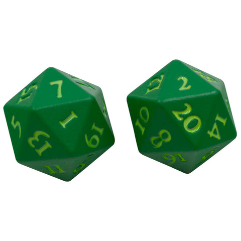 Ultra Pro: UP15937 Vivid Heavy Metal Dice (Green)