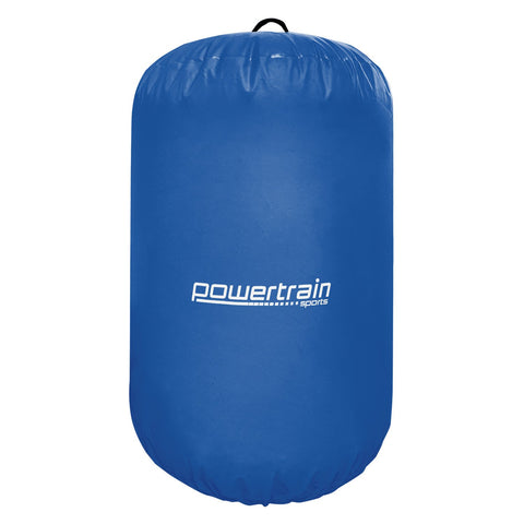 Powertrain Inflatable Air Barrel Exercise Roller (Blue)