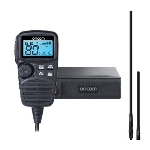 Oricom UHF350DR CB Radio with 2-in-1 All-Terrain Antenna
