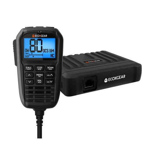EcoXgear EXG3000-4WDPK 5W Compact UHF CB Radio with Multi-Colour LCD & Mic (4X4 Pack)