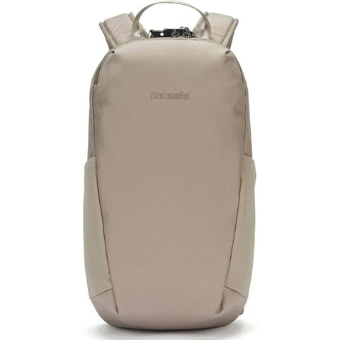 Pacsafe V Tech Anti-Theft RFID Blocking Backpack Storage 12L Beige