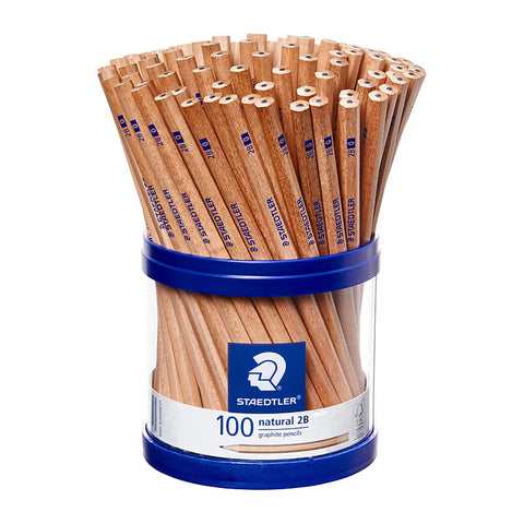 Staedtler Natural 2B Pencil [Cup 100]