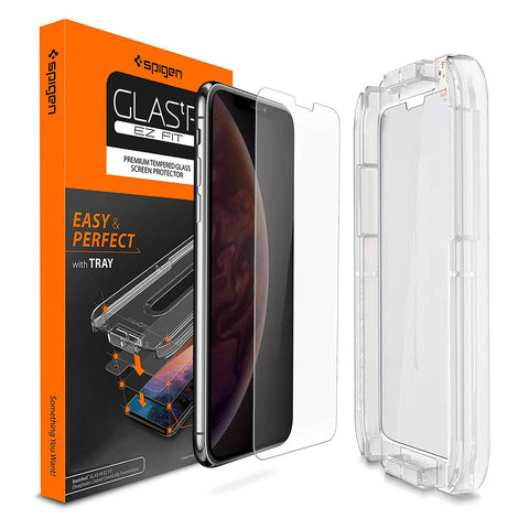 SPIGEN EZ Fit Glass Screen Protector for iPhone 11/XR (Clear)