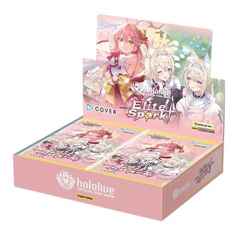 Bushiroad hololive OFFICIAL CARD GAME hBP03e Elite Spark Booster Box