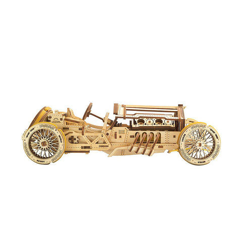 UGears Wooden Self Propelled Puzzle U-9 Grand Prix Racing Car