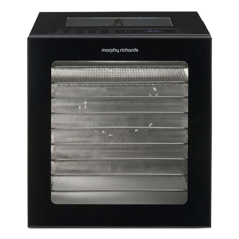 Morphy Richards 10-Shelf Food Dehydrator with 10 Preset Programs and Timer