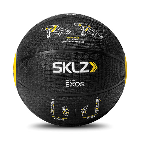 SKLZ Trainer Medicine Ball 8lb Black Fitness Strength Workout