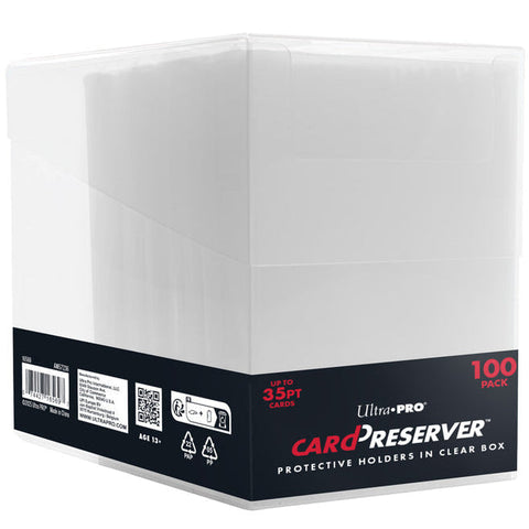 Ultra Pro: UP16569 Card Preserver in Clear Box 100ct
