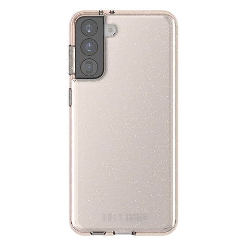 Ugly Rubber Samsung s21 Plus Vogue Glitter Infused Armor Case (Pink)