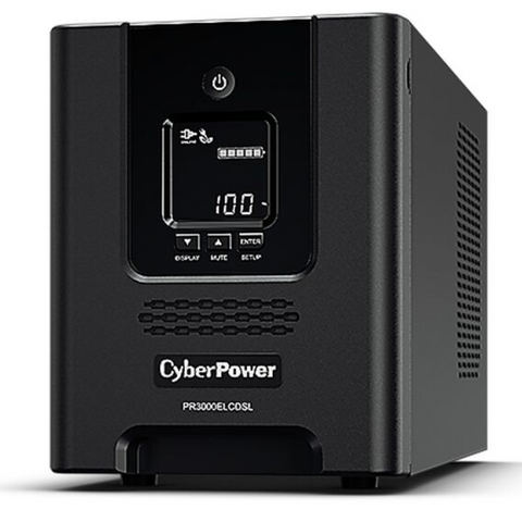 CyberPower PR3000ELCDSL Professional Smart App Tower UPS 3000VA